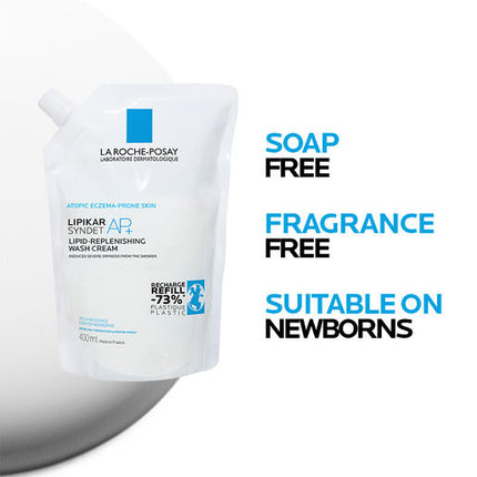 La Roche Posay Lipikar Oil AP+ Eco Refill 400ml