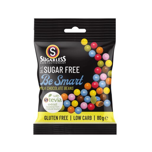 Sugarless Choc Crunch Balls Be Smart Choc Beans 80g