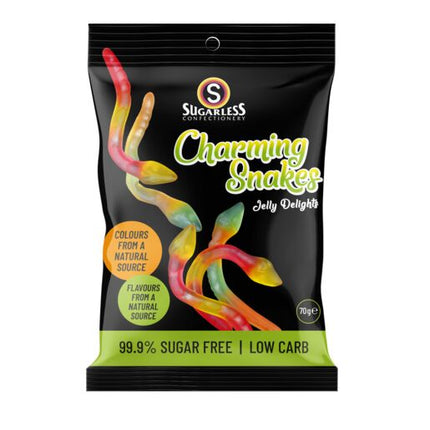 Sugarless Jellies Charming Snake 70g
