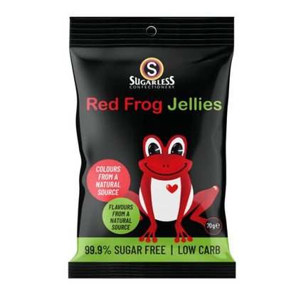 Sugarless Jellies Red Frog 70g