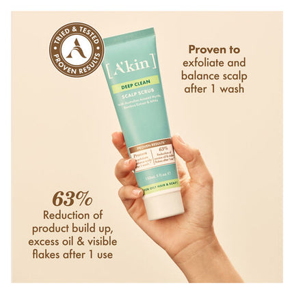 A’Kin Deep Clean Scalp Scrub 150ml