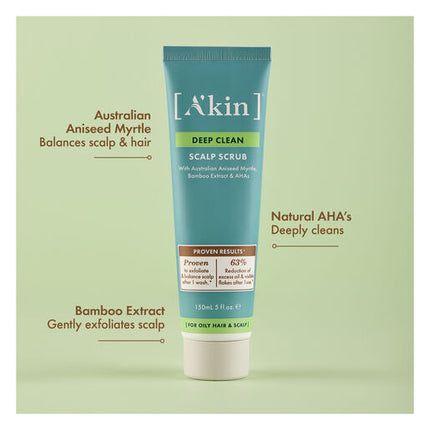 A’Kin Deep Clean Scalp Scrub 150ml