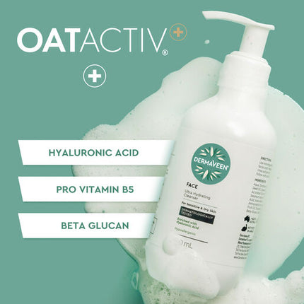 Dermaveen Face Ultra Hydrating Cleanser 200ml