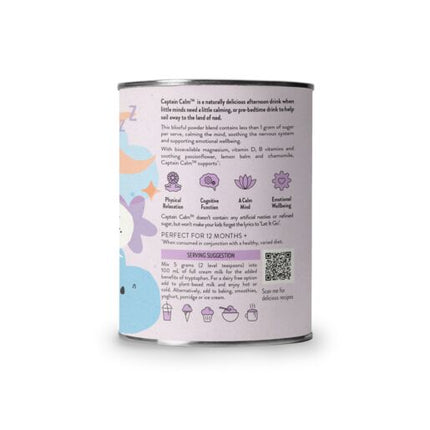 Nutra Organics Captain Calm Bubblegum Flavoured Drink 125g