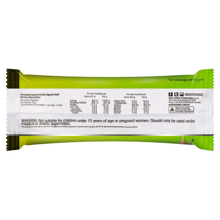 Body Science BSc High Protein Low Carb Bar Toffee Apple 60g