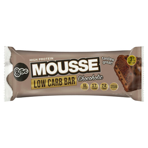 Body Science BSc High Protein Low Carb Mousse Bar Chocoholic 55g