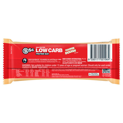 Body Science BSc High Protein Low Carb Bar Cookie Dough 60g