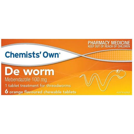 Chemists' Own De Worm Tablets 6