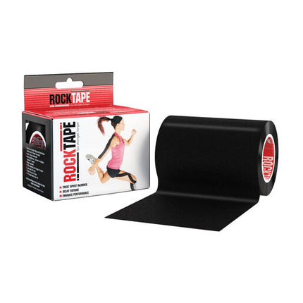 Rocktape Kinesiology Tape Black 10cm x 5m