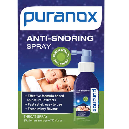 Puranox Anti Snoring Spray 25g