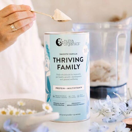 Nutra Naturals Thriving Protein Smooth Vanilla 450g