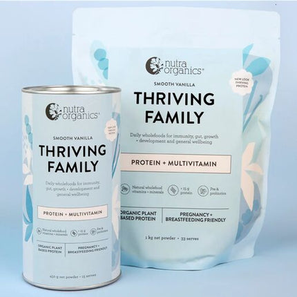 Nutra Naturals Thriving Protein Smooth Vanilla 450g