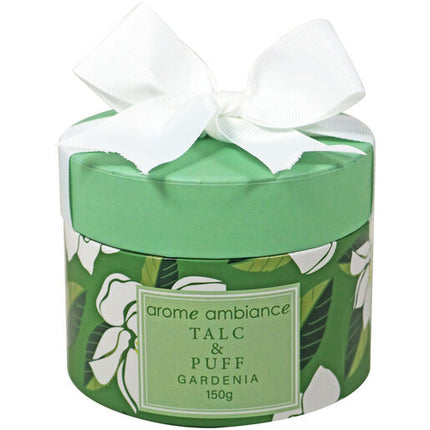 Arome Ambiance Floral Garden Talc With Puff 150g Gardenia