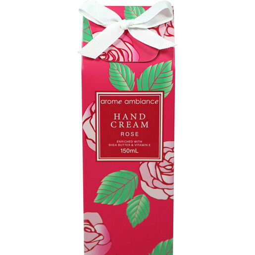 Arome Ambiance Floral Garden Hand Cream 150ml Rose