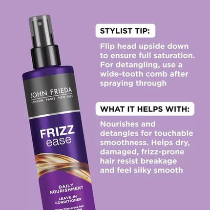 John Frieda Frizz Ease Nourish Leave In Treatment 236m