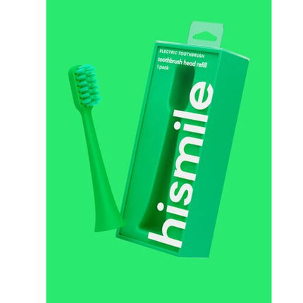 Hismile Electric Toothbrush Head Refill Bright Green