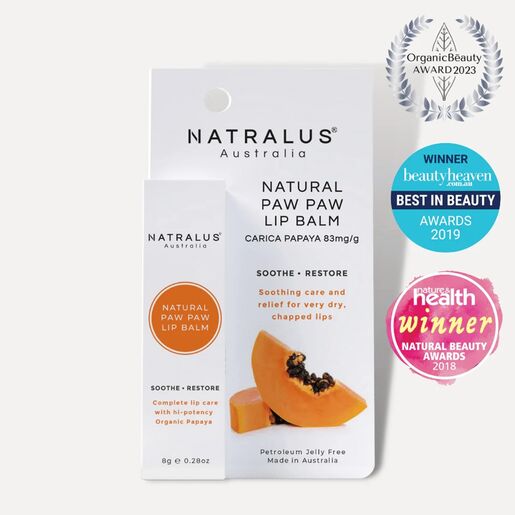 Natralus Paw Paw Lip Balm 8g