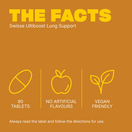 Swisse Ultiboost Lung Health Support 90 Tablets