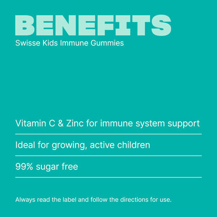 Swisse Kids Immune Gummies 60 Pack
