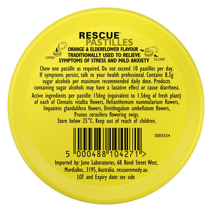 Bach Rescue Remedy Pastilles Original 50g