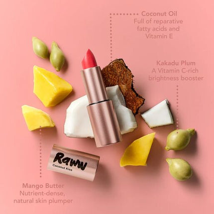 Raww Coconut Kiss Lipstick Candy Apple