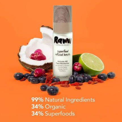 Raww Activate-Me Moisturiser 50ml