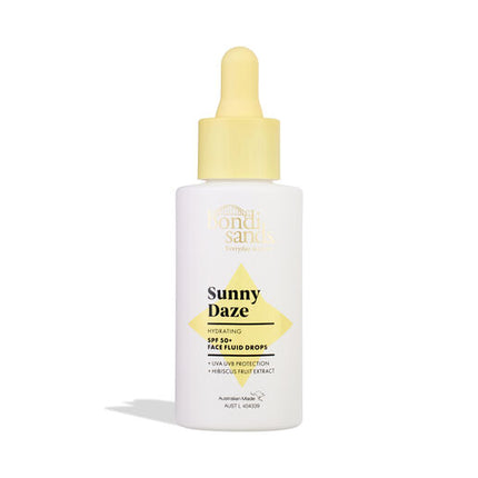 Bondi Sands Sunny Daze Hydrating SPF 50+ Face Fluid Drops 30ml