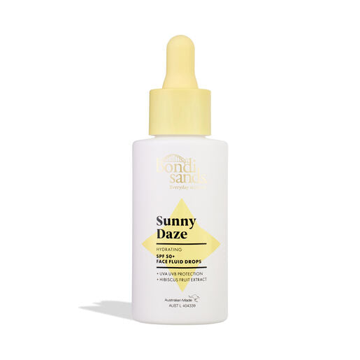 Bondi Sands Sunny Daze Hydrating SPF 50+ Face Fluid Drops 30ml