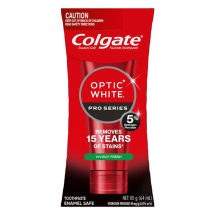 Colgate Toothpaste Optic White Pro Series Vividly Fresh 80g