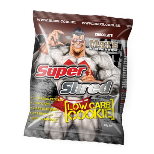 Max's Supershred Cookie Chocolate 75g
