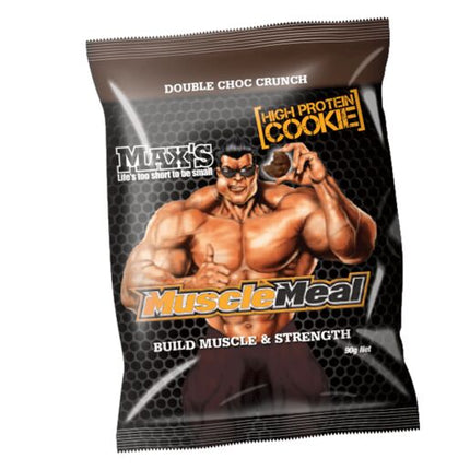 Max's Muscle Meal Cookie Double Choc Crunch 90g