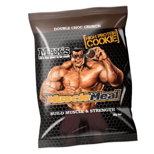 Max's Muscle Meal Cookie Double Choc Crunch 90g