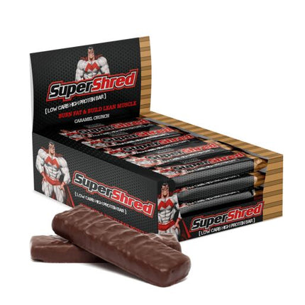 Max's Supershred Bar 60g Caramel