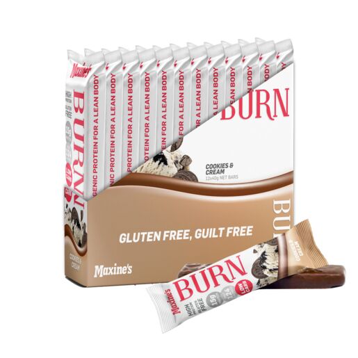 Maxine's Burn Bar Cookies & Cream 40g