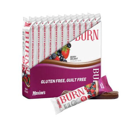Maxine's Burn Bar Berry Delight 40g