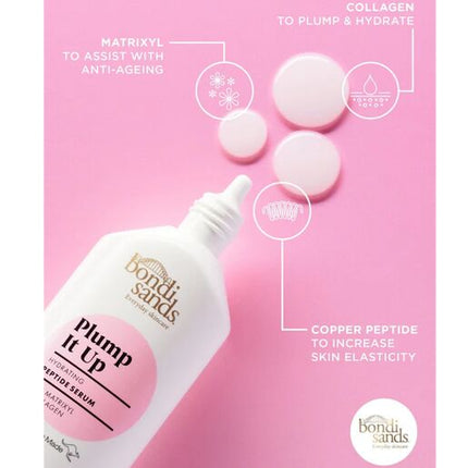 Bondi Sands Plump It Up Hydrating Peptide Serum 30ml