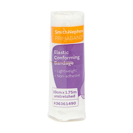 Primaband Conforming Bandage White 10cm x 1.75m