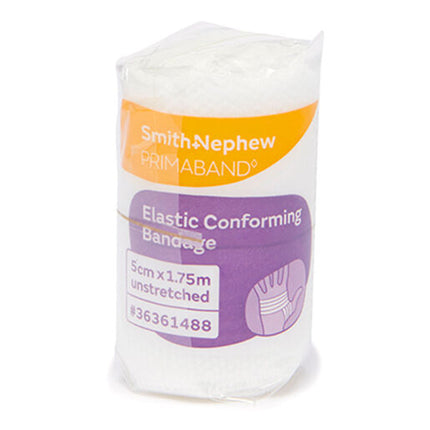 Primaband Conforming Bandage White 5cm x 1.75m