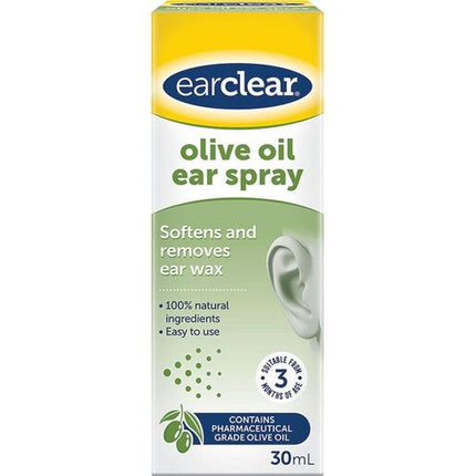 Ear Clear Olive Oil Ear Spray 30ml