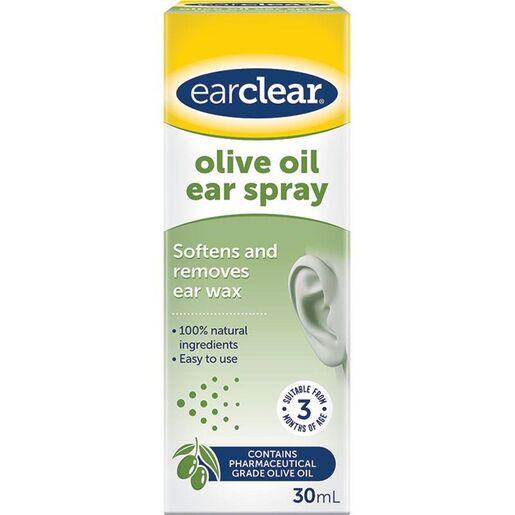 Ear Clear Olive Oil Ear Spray 30ml