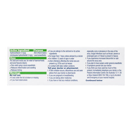 Proctosedyl Ointment 30g