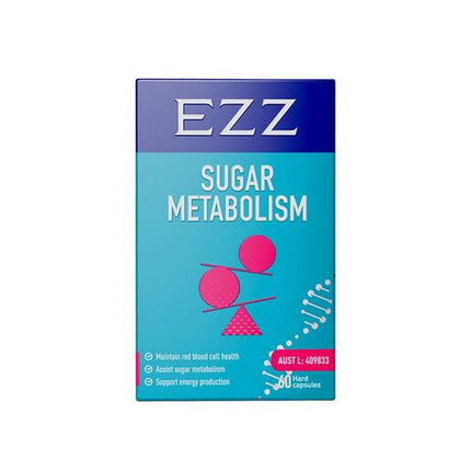 Ezz Sugar Metabolism 60 Capsules