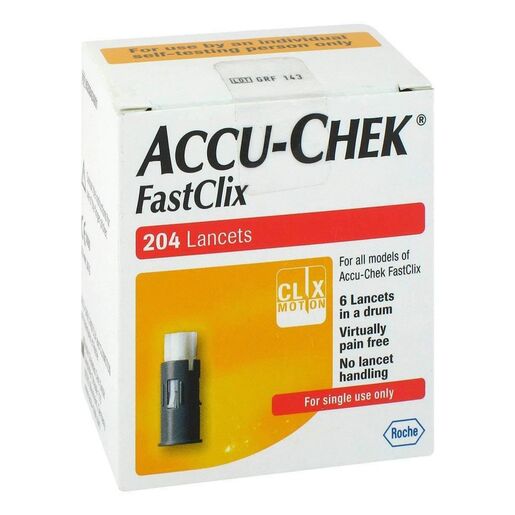 Accu-Chek FastClix Lancets 204 pack
