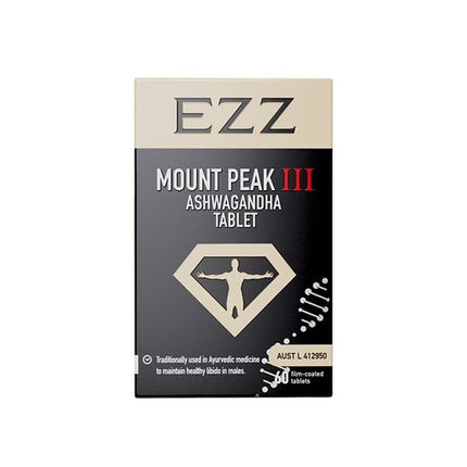 Ezz Mount Peak III Ashwagandha 60 Tablets