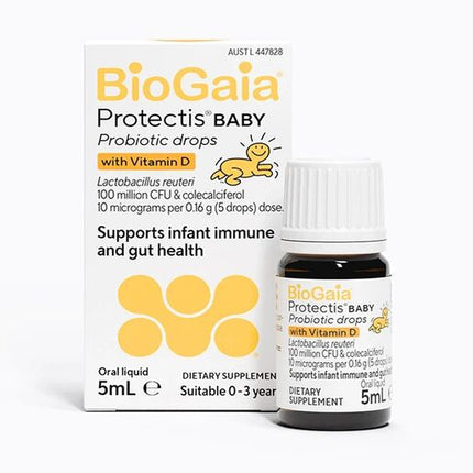 BioGaia Protectis Baby Probiotic Drops Vit D 5mL