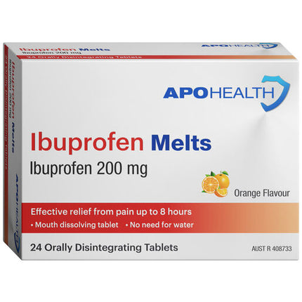 Apohealth Ibuprofen Melts Tablets 24