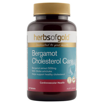 Herbs Of Gold Bergamot Cholesterol Care 60 Tablets