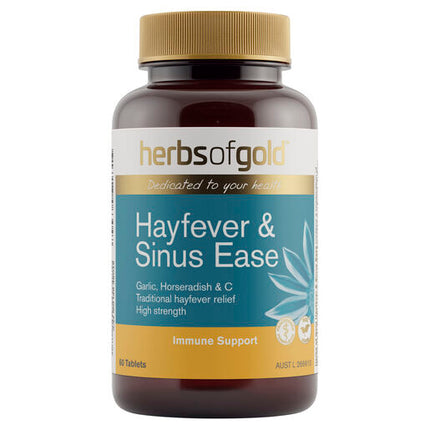 Herbs Of Gold Hayfever & Sinus Ease 60 Tablets