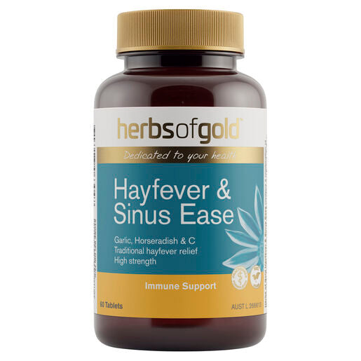 Herbs Of Gold Hayfever & Sinus Ease 60 Tablets