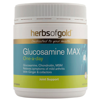 Herbs Of Gold Glucosamine Max 180 Tablets